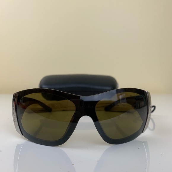Chanel quilted brown sunglasses vintage - Picture 6 of 8